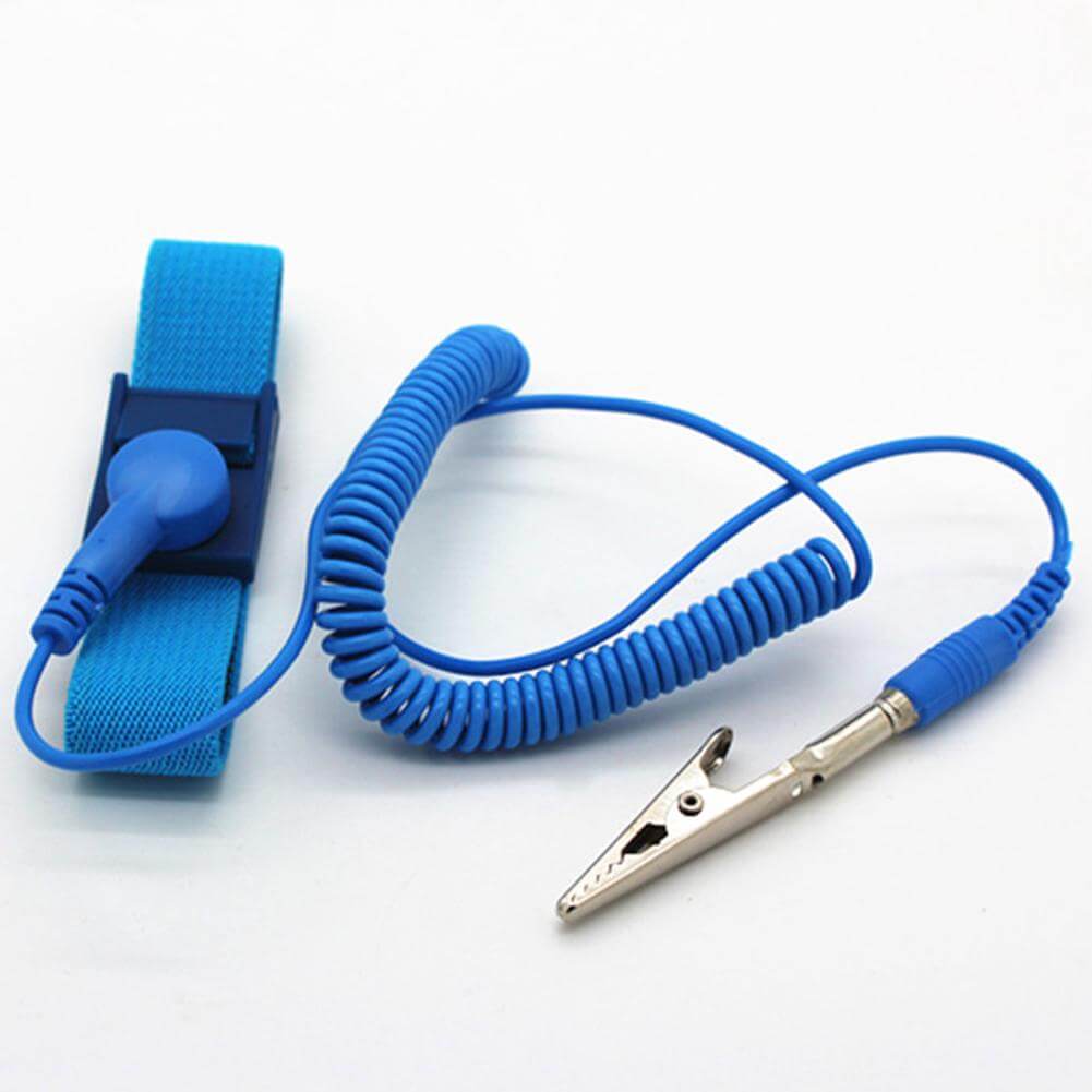 Anti Static ESD Wrist Strap Discharge Bands Antistatic Bracelet Grounding Static-Release Wristband with Clip