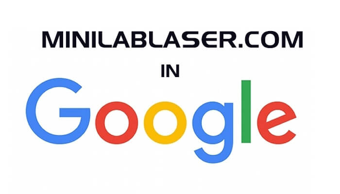 Minilablaser.com in Google