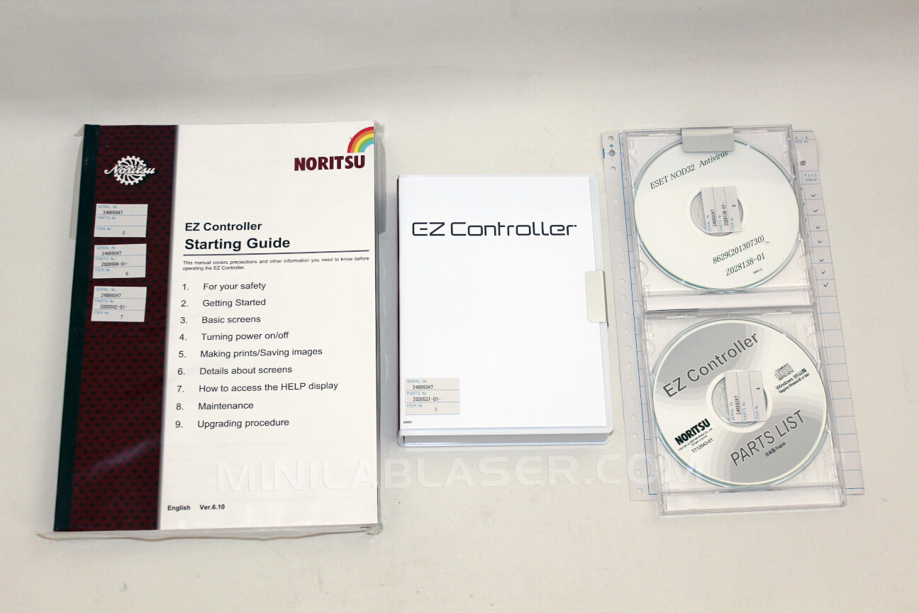 EZ Controller software minilablaser.com